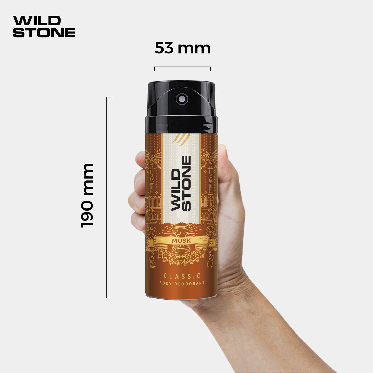 Wild Stone Classic Musk Deodorant, 225ml