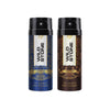 Wild Stone Classic Cologne and Leather Deodorant Combo, Pack of 2 (225ml each)