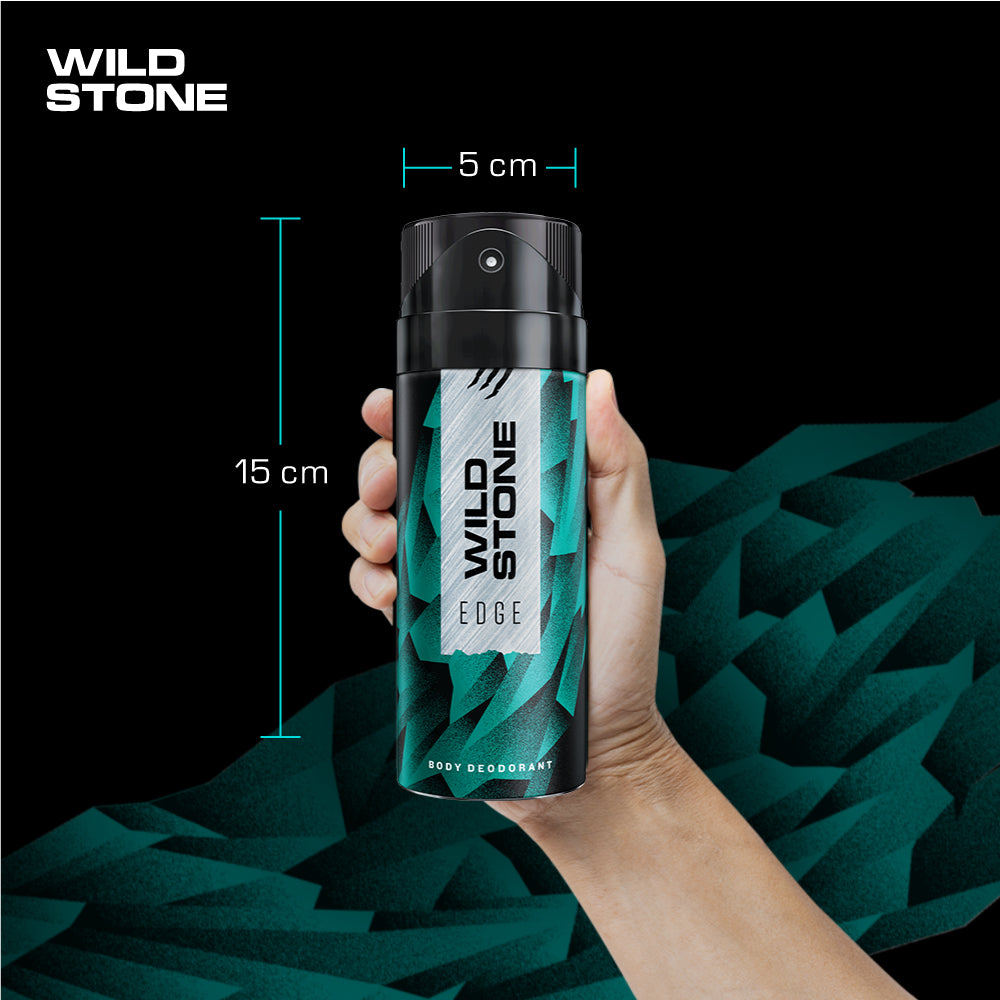 Wild Stone Edge Deodorant - 150 ml each (Pack of 2)