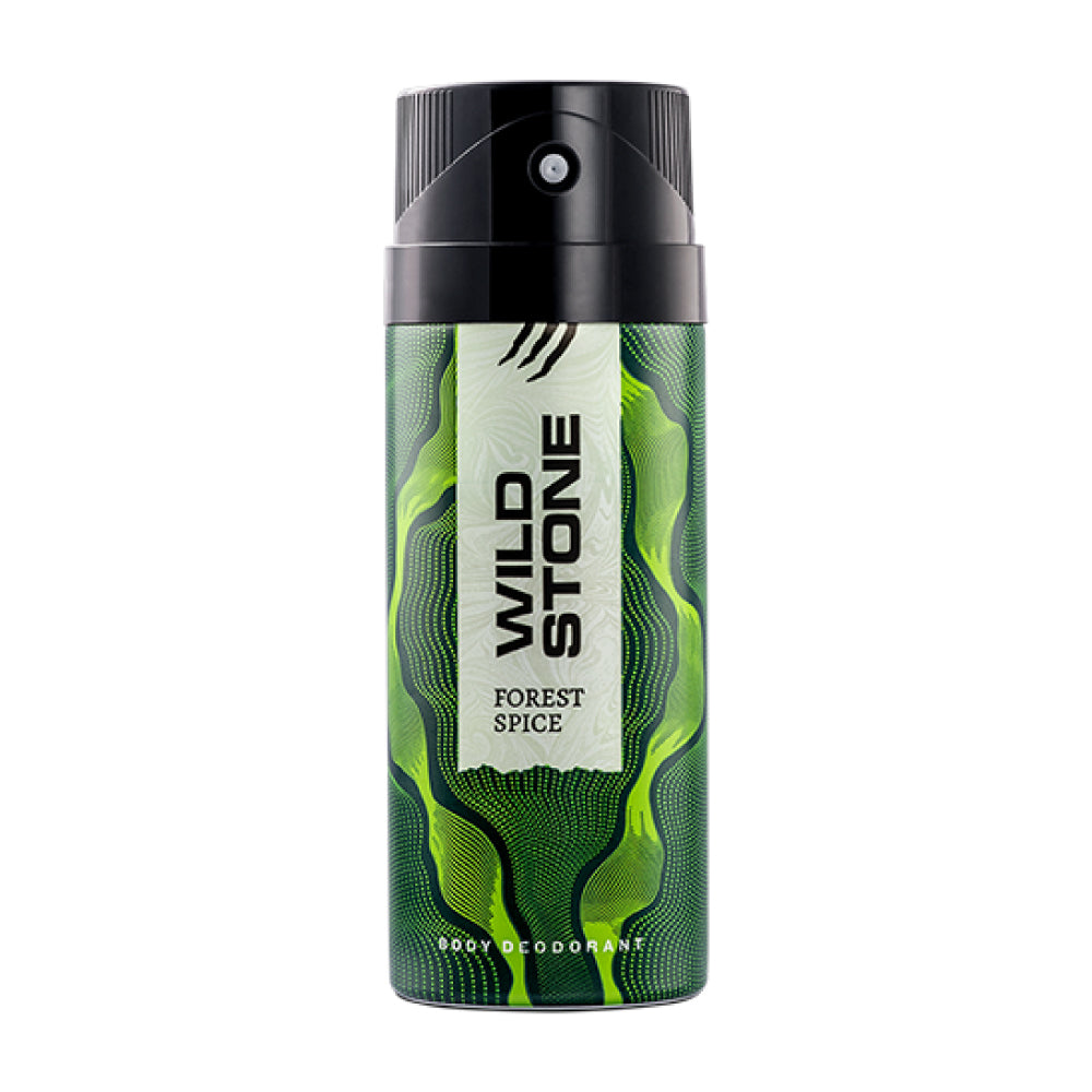 Wild Stone Forest Spice Deodorant - 150 ml each (Pack of 2)