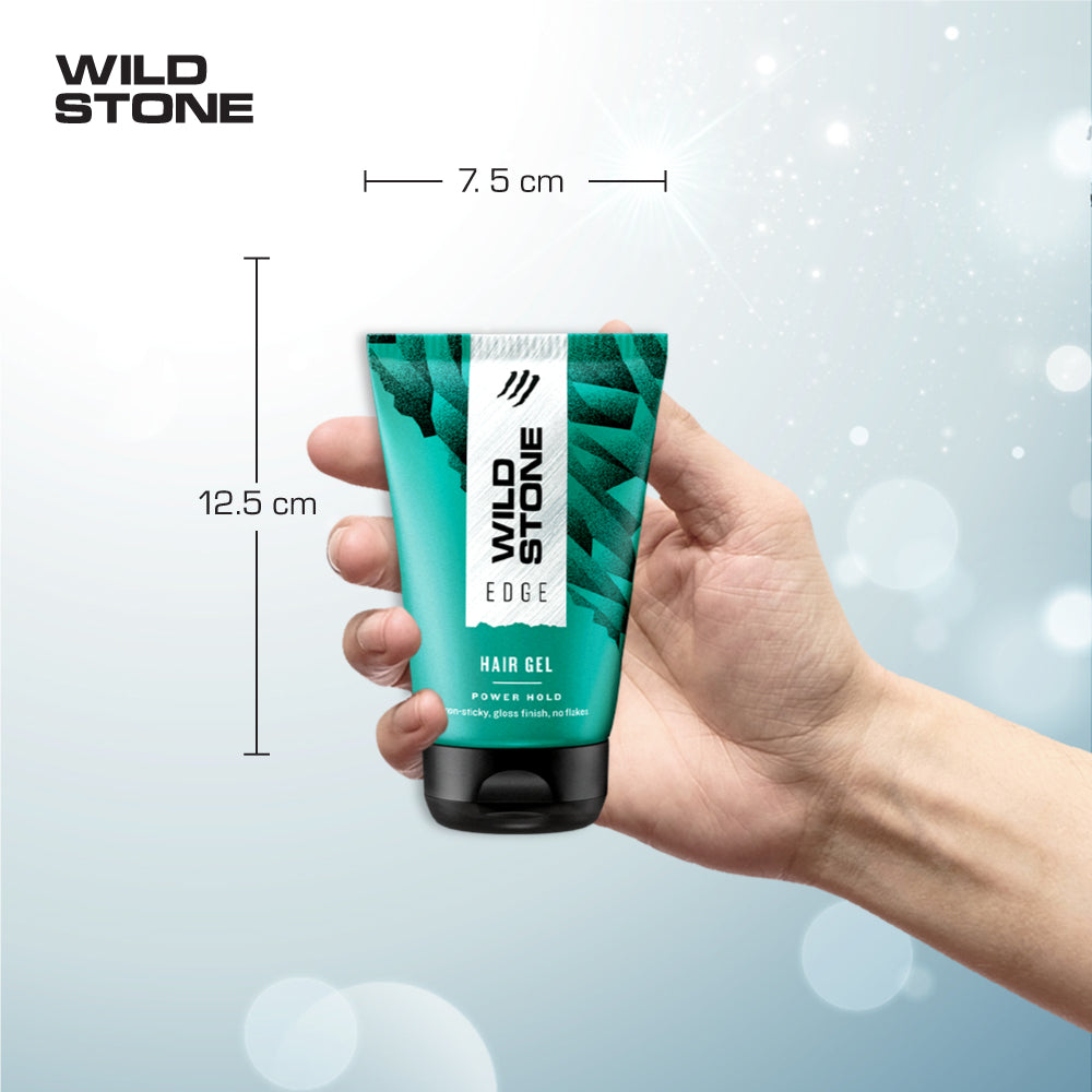 Wild Stone Edge Hair Gel For Men, 100 ml