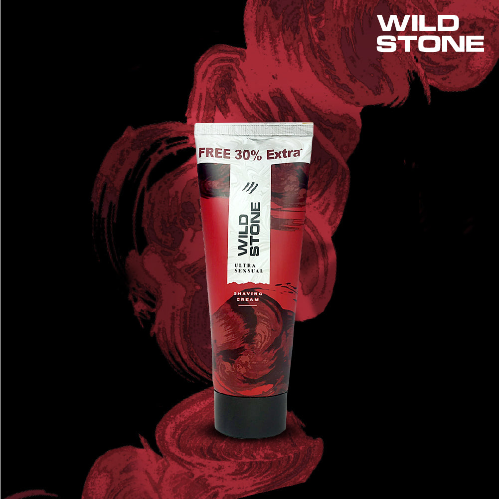 Wild Stone Ultra Sensual Shaving Cream, 78gm