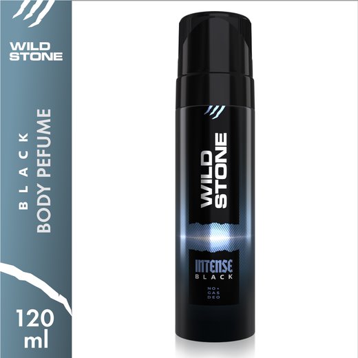 Wild Stone Intense Black No Gas Deodorant, Pack of 2 (120ml each)